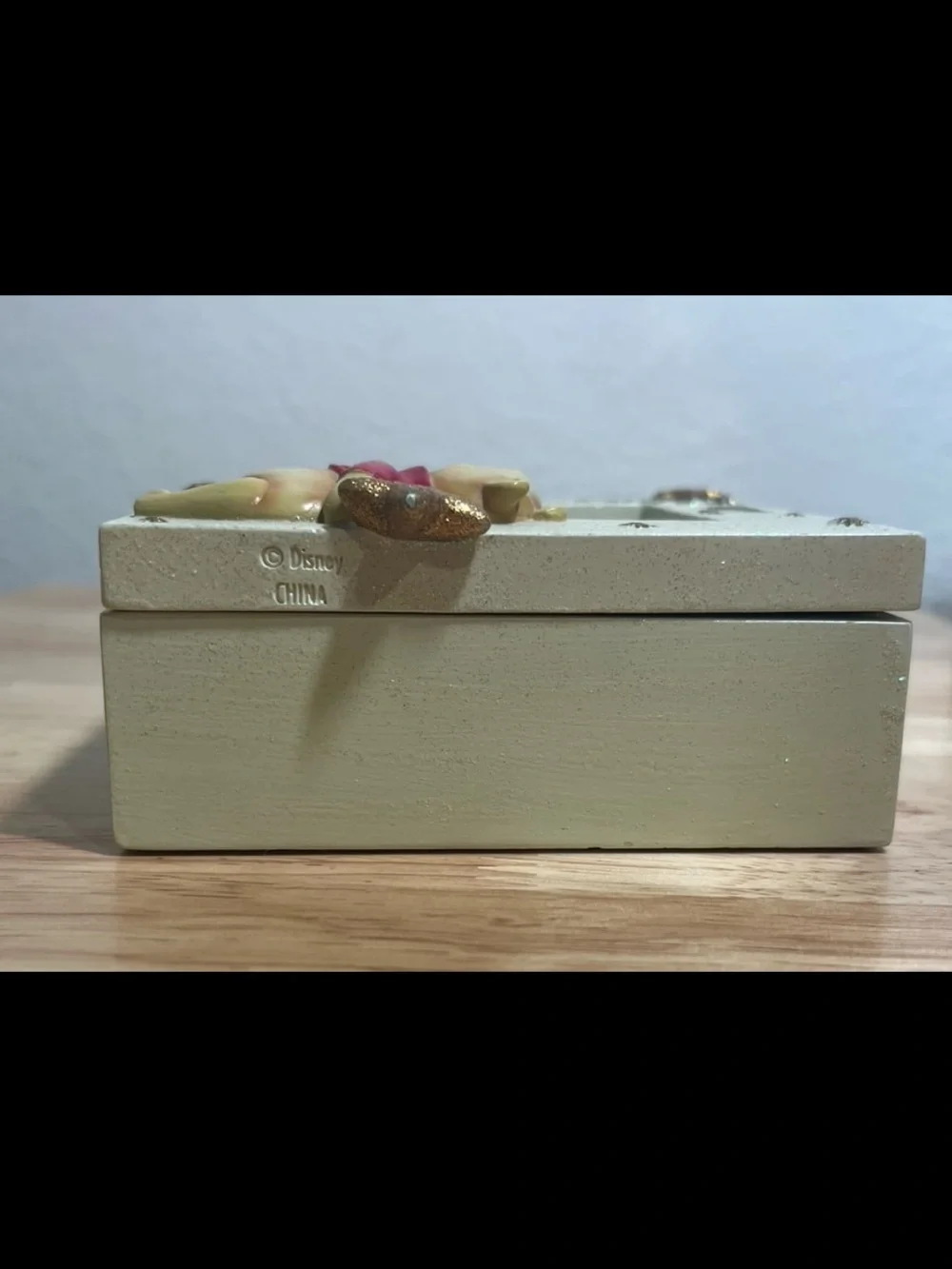 Winnie the Pooh Vintage Photo Frame Trinket Box ‘Make a Wish’ Keepsake Disney
